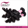 Human gray remy hair extensions wholesale china